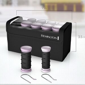 Remington Black and Lavender Electric Rollers